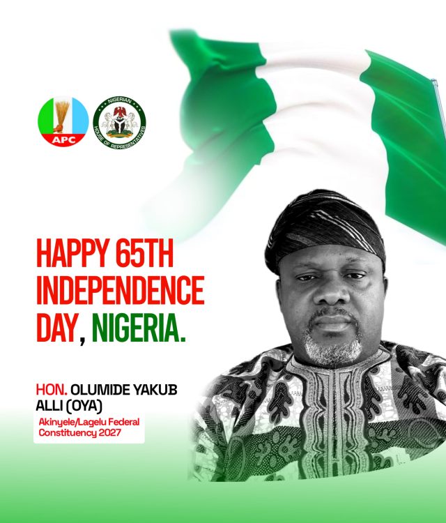 Olumide Yakub Alli OYA Independence