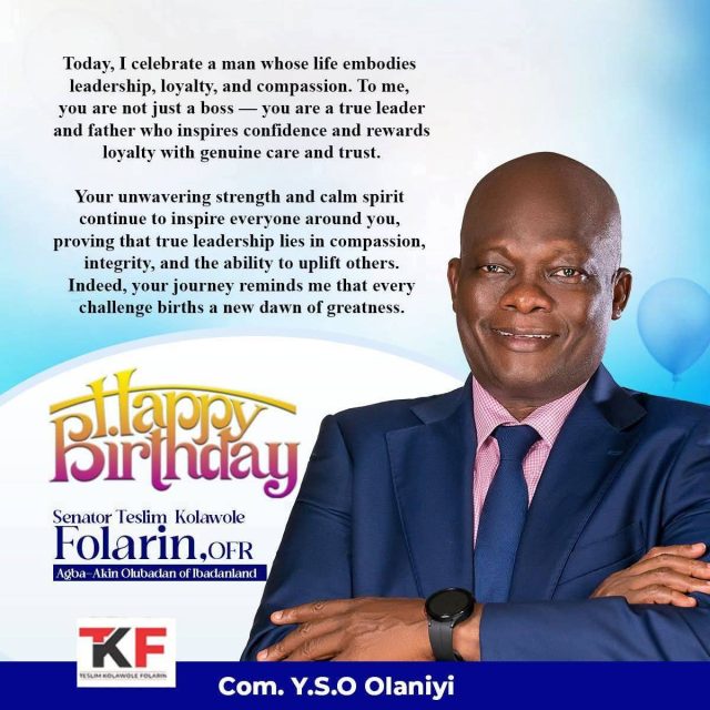 YSO Olaniyi Greets