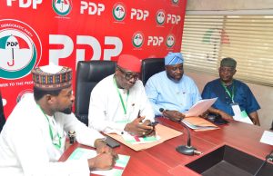 PDP NEC Expels Makinde, Bala Mohammed, Bode George, Others, Dissolves Oyo, Bauchi, Ekiti, Lagos, Others