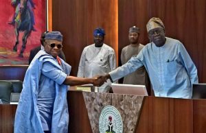 Tinubu Swears In Prince Ayodeji Abass Aleshinloye as Oyo Federal Character Commissioner