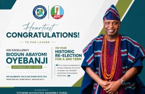 CIPA Hails Oyebanji’s Historic Victory, Backs Tinubu’s 2027 Re Election