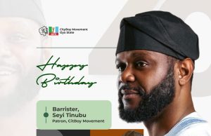City Boy Movement, Oyo, Celebrates Seyi Tinubu, Hails His Youth Empowerment Vision